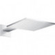 tête de douche 300 x 300 1jetavec bras de douche 450 mm chroméé