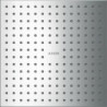 tête de douche 250 x 250 mm 2jet encastré plafond chroméé
