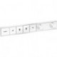Module thermostatique RainSelect encastréavec 4 fonctions blanc mat