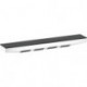 Douche d'épaule 500 1jetavec tablette blanc mat