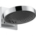 tête de douche 250 3jetavec bras de douche EcoSmart chroméé