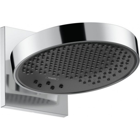 tête de douche 250 3jetavec bras de douche chroméé