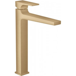 mitigeur de lavabo 260 poignée manette, bonde Push-Open bronze brossé