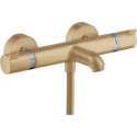 mitigeur Thermostatique bain/douche bronze brossé