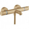 mitigeur Thermostatique bain/douche bronze brossé