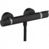 mitigeur Thermostatique douche noir mat