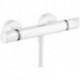 mitigeur Thermostatique douche blanc mat