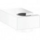 Porter'E Support mural blanc mat