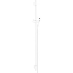 Barre de douche S Puro 0,90 m blanc mat