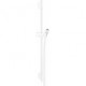 Barre de douche S Puro 0,65 m blanc mat