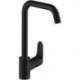 mitigeur de cuisine 260, 1 jet noir mat