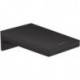 Bec déverseur lame d'eau M3/4noir mat