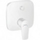Set de finition pour mitigeur bain/douche encastré blanc mat