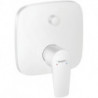 Set de finition pour mitigeur bain/douche encastré blanc mat