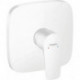 Set de finition pour mitigeur douche encastré blanc mat
