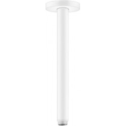 Bras de douche S 300 mm plafond M 1/2blanc mat