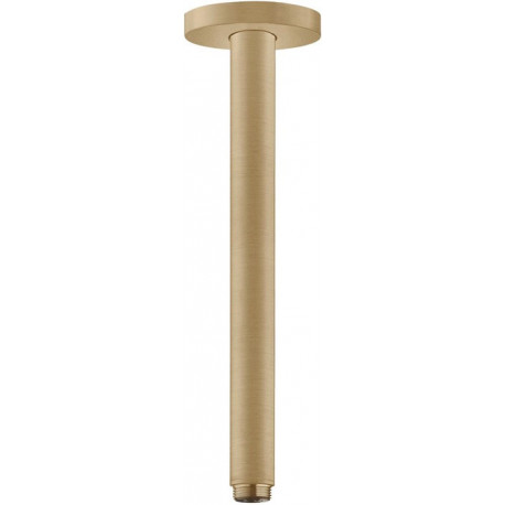 Bras de douche S 300 mm plafond M 1/2bronze brossé