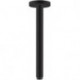 Bras de douche S 300 mm plafond M 1/2noir mat