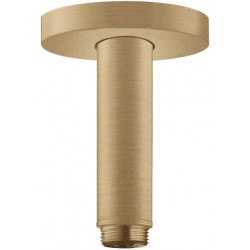 Bras de douche S 100 mm plafond M 1/2bronze brossé