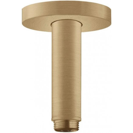 Bras de douche S 100 mm plafond M 1/2bronze brossé
