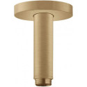 Bras de douche S 100 mm plafond M 1/2bronze brossé