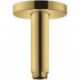 Bras de douche S 100 mm plafond M 1/2aspect doré poli