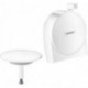 Set de vidage et trop-plein Set de finition Exafill S blanc mat