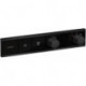 Module thermostatique RainSelect encastréavec 2 fonctions noir mat