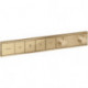 Module thermostatique RainSelect encastréavec 4 fonctions bronze brossé