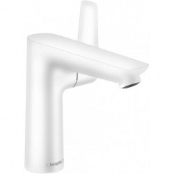 mitigeur de lavabo 150avec tirette et vidage blanc mat
