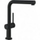 mitigeur de cuisine 270, 1 jet noir mat
