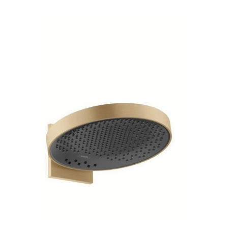 tête de douche 360 3jetavec bras de douche bronze brossé