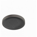 tête de douche 360 1jet noir chromé brossé