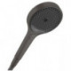 Douchette 130 3jet EcoSmart noir chromé brossé