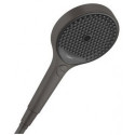 Douchette 130 3jet EcoSmart noir chromé brossé
