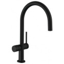 Robinet 220 Talis M54 Vanne d'arrêt.1jet noir mat