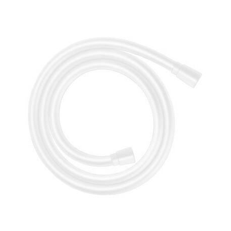 Flexible de douche 125 cm blanc mat