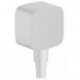 Coude de raccordement synthétique SoftCube blanc mat