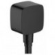 Coude de raccordement synthétique SoftCube noir mat
