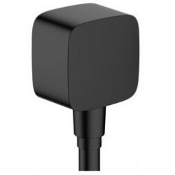 Coude de raccordement synthétique SoftCube noir mat