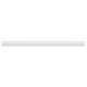 Tube droit blanc mat