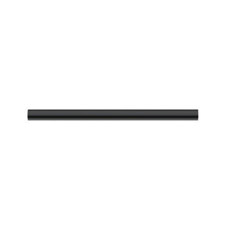 Tube droit noir mat