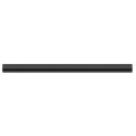Tube droit noir mat