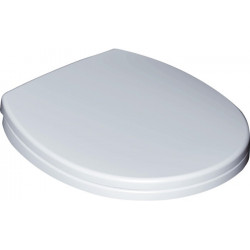 Abattant WC CONTOUR 21 charnières en acier inoxydable blanc IDEAL STANDARD