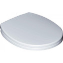 Abattant WC CONTOUR 21 charnières en acier inoxydable blanc IDEAL STANDARD