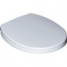 Abattant WC CONTOUR 21 charnières en acier inoxydable blanc IDEAL STANDARD