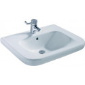 Lavabo CONTOUR 21 accessible en fauteuil roulant 600 x 555 x 175 mm blanc IDEAL STANDARD