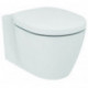 Abattant WC CONNECT avec couvercle, charnières en acier inoxydable, blanc IDEAL STANDARD