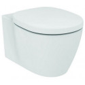Abattant WC CONNECT avec couvercle, charnières en acier inoxydable, blanc IDEAL STANDARD