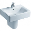 Lavabo CONNECT CUBE avec trop-plein 550 mm blanc IDEAL STANDARD